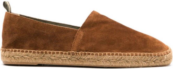 Castañer Pablo suède espadrilles Bruin