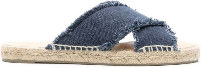 Castañer Palmera canvas espadrilles Blauw