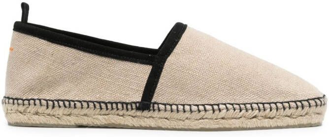 Castañer Espadrilles met ronde neus Beige