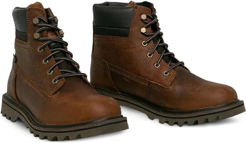 Caterpillar Deplete waterproof panelled hiking boots Bruin - Foto 4