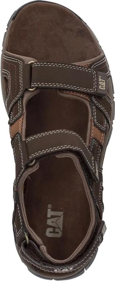 Caterpillar Giles sandalen met drie bandjes Bruin - Foto 4