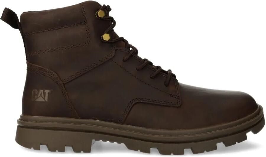 Caterpillar Practicioner leren veterlaarzen Bruin