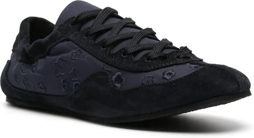 Cecilie Bahnsen Blaise floral-embroidered sneakers Blauw