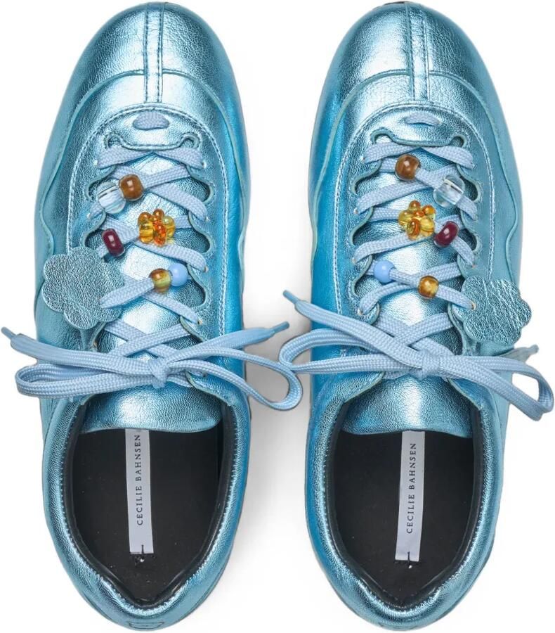 Cecilie Bahnsen Blaise sandalen verfraaid met kralen Blauw - Foto 3