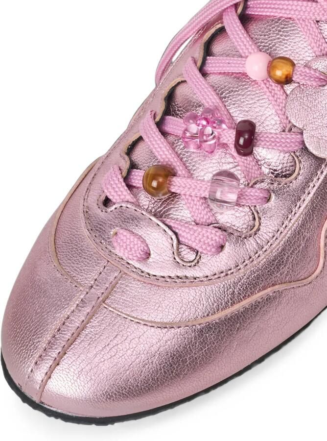 Cecilie Bahnsen Blaise sandalen verfraaid met kralen Roze - Foto 5