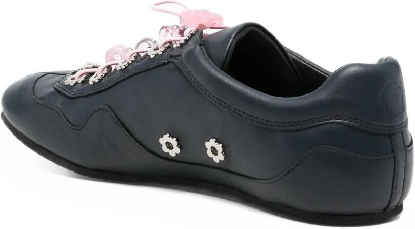 Cecilie Bahnsen CBBlaise sneakers verfraaid met bloemen Blauw
