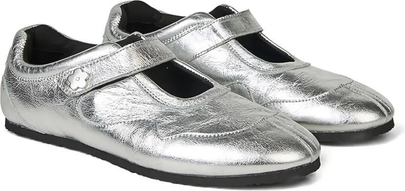Cecilie Bahnsen Cosmo sneakers met bloemdetail Zilver - Foto 3