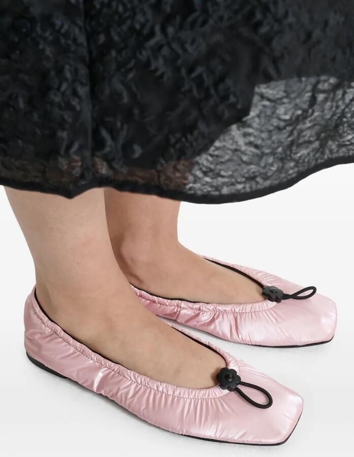 Cecilie Bahnsen Orbella ballerina's Roze