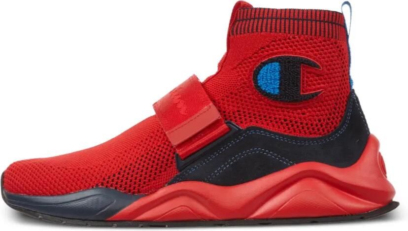 Champion Rally Lockdown sneakers met logo-patch Rood