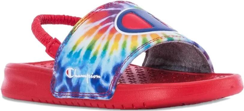 Champion Sandalen met tie-dye effect Blauw