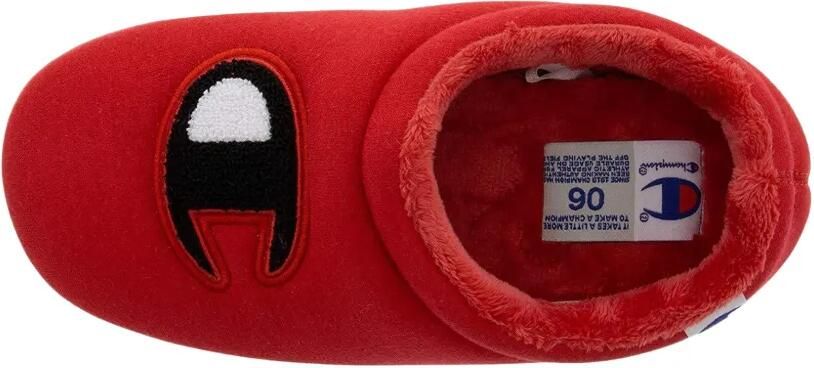 Champion Shuffle slippers met logo-patch Rood - Foto 2