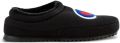 Champion Shuffle slippers met logo-patch Zwart - Zwart