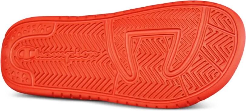 Champion Slippers met colourblocking en logo-patch Wit - Foto 3