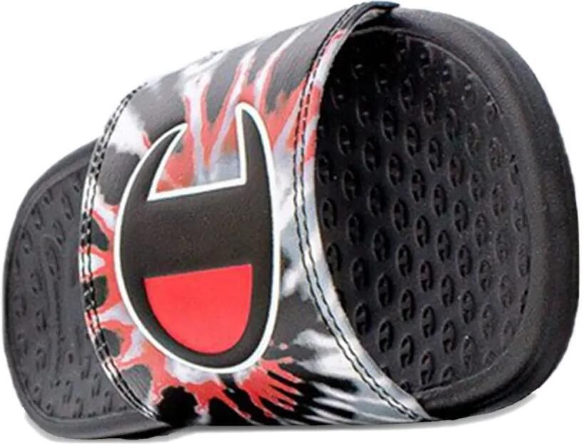 Champion Slippers met tie-dye effect Zwart - Foto 2