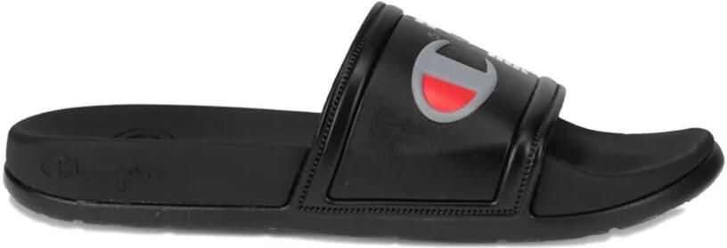 Champion Squish logoprint slippers Zwart - Foto 2