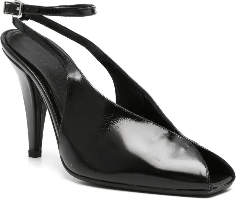 Chantal Leren sandalen met gesp Zwart - Foto 3