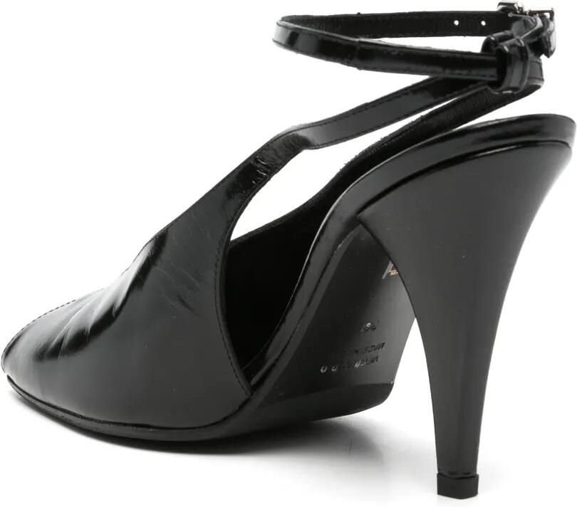 Chantal Leren sandalen met gesp Zwart - Foto 2