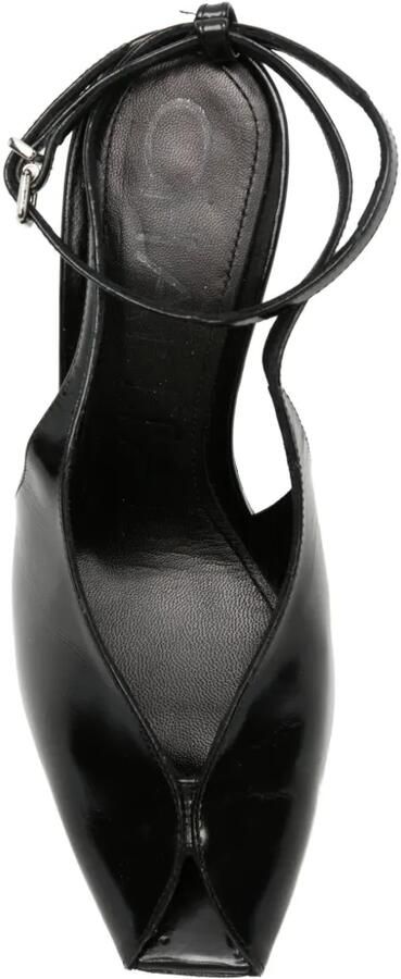 Chantal Leren sandalen met gesp Zwart - Foto 4