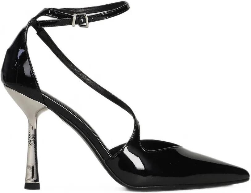 Chantal Pumps met enkelbandje Zwart
