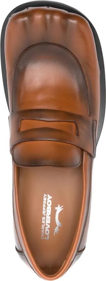 Charles Jeffrey Lover 45 mm Moggies loafers Bruin - Foto 4