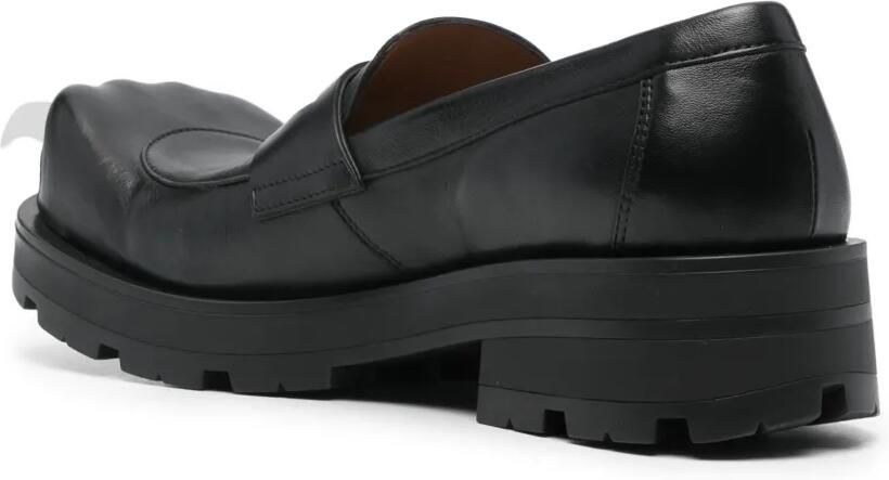 Charles Jeffrey Lover Moggies loafers met gespdetail Zwart - Foto 3