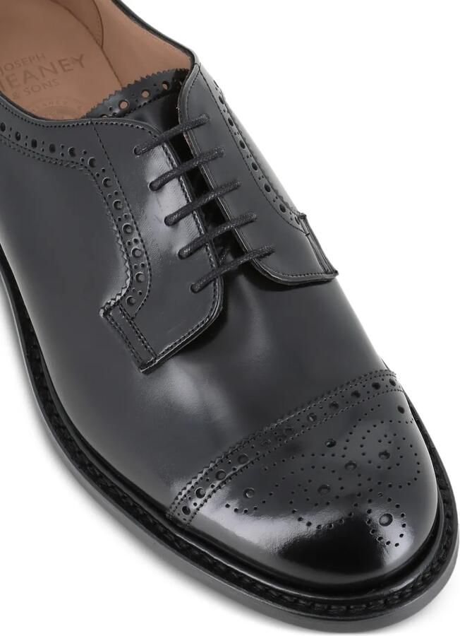 CHEANEY Derby schoenen met brogue detail Zwart - Foto 2