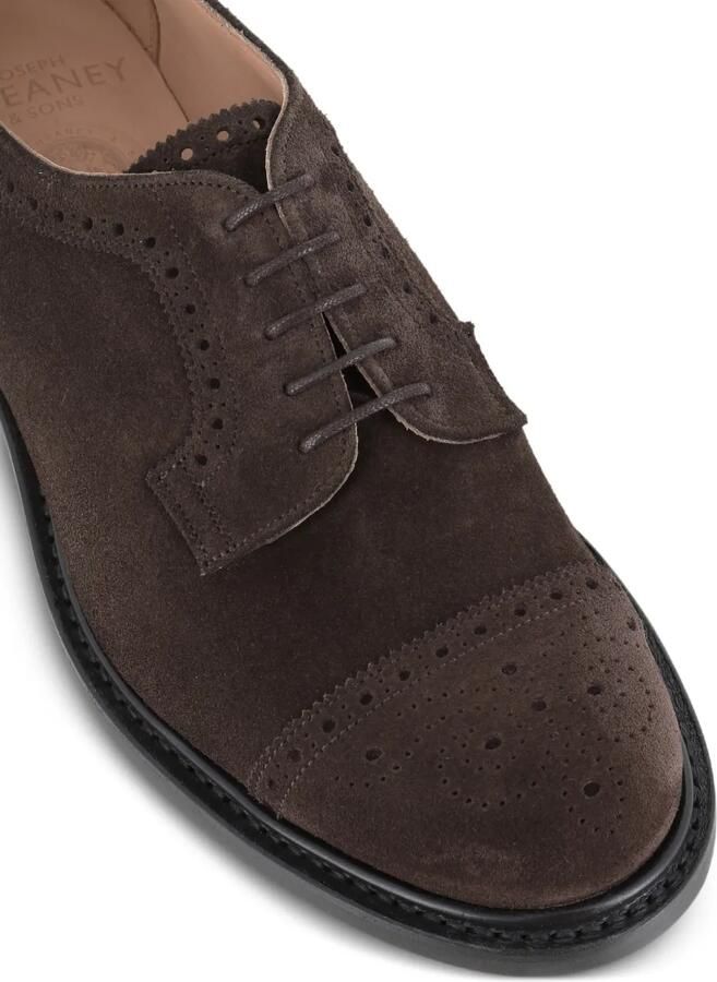 CHEANEY Derby schoenen met broguedetails Bruin - Foto 2