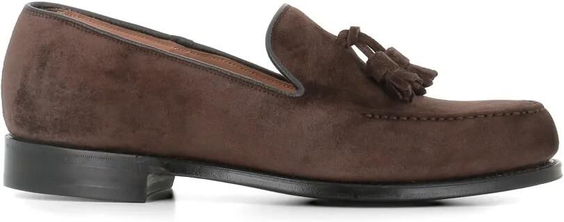 CHEANEY Brooklyn loafers met kwastje Bruin