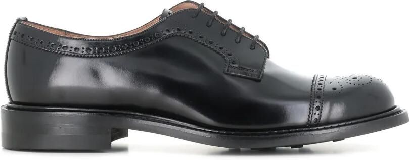 CHEANEY Derby schoenen met brogue detail Zwart - Foto 4