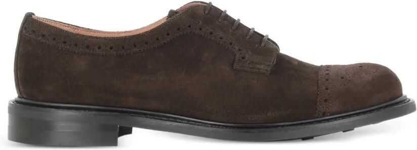 CHEANEY Derby schoenen met broguedetails Bruin - Foto 5