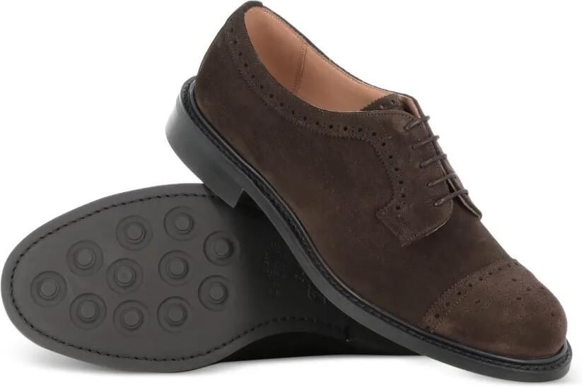 CHEANEY Derby schoenen met broguedetails Bruin - Foto 3
