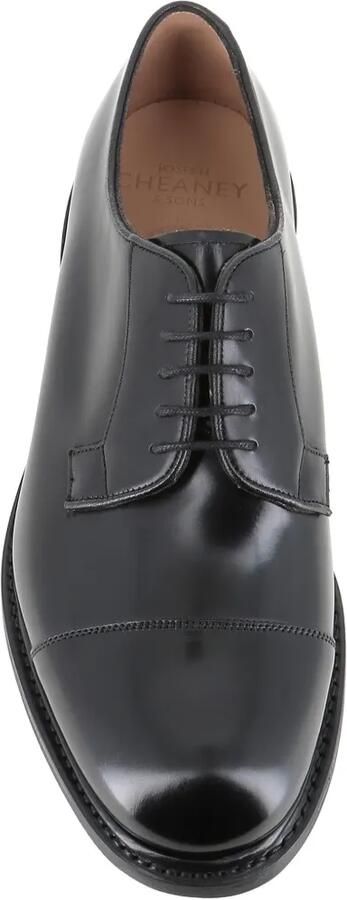CHEANEY Epson II derby schoenen met gepolijste afwerking en kapneus Zwart - Foto 5