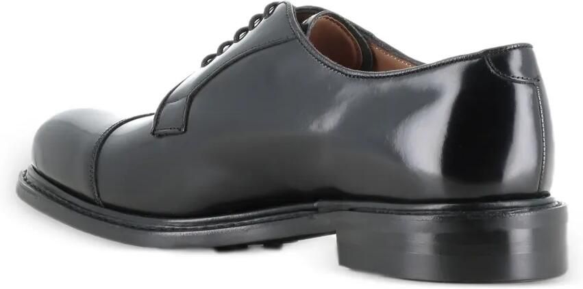 CHEANEY Epson II derby schoenen met gepolijste afwerking en kapneus Zwart - Foto 3