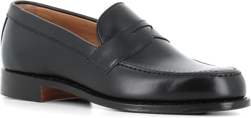 CHEANEY Leren loafers Zwart - Foto 4