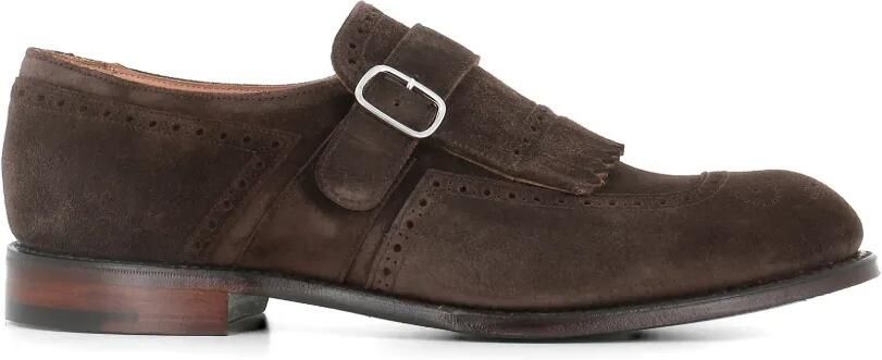 CHEANEY Suède gespschoenen Bruin