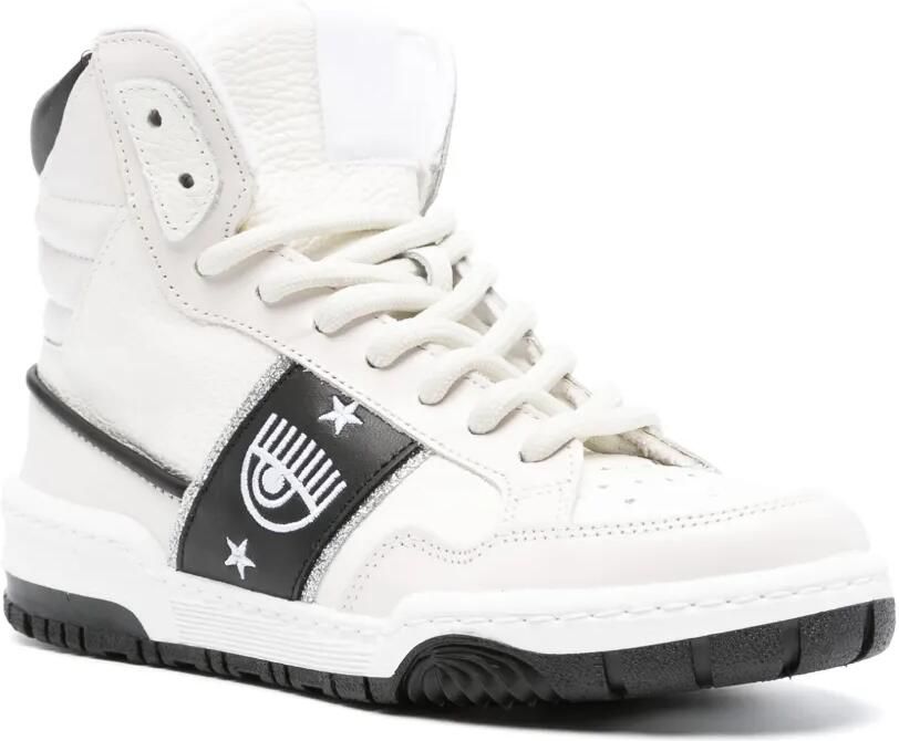Chiara Ferragni Leren sneakers Beige - Foto 2