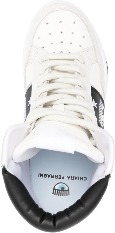 Chiara Ferragni Leren sneakers Beige - Foto 4