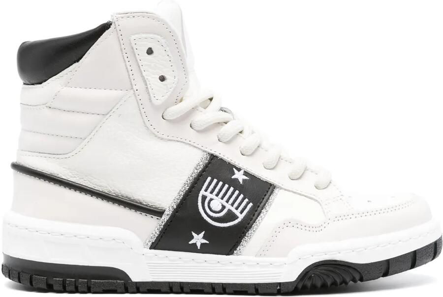 Chiara Ferragni Leren sneakers Beige