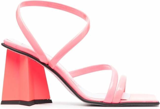 Chiara Ferragni Sandalen met vierkante neus Roze