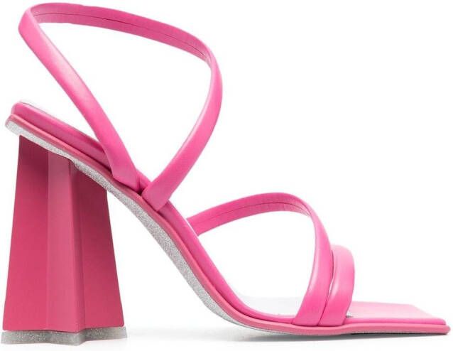 Chiara Ferragni Sandalen met sterhak Roze