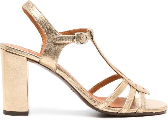 Chie Mihara 90mm Babi leather sandals Goud