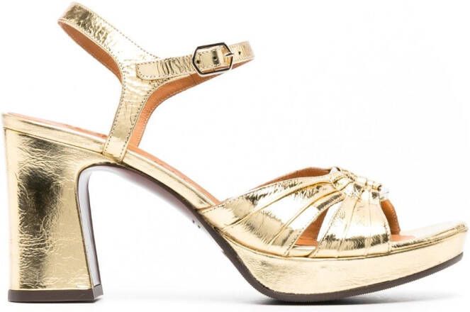 Chie Mihara Metallic sandalen Goud