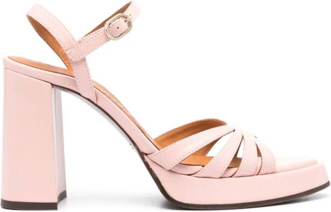 Chie Mihara Aniel sandalen met sleehak 85 mm Roze