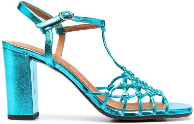 Chie Mihara Bassi metallic sandalen Blauw