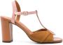 Chie Mihara Biagio 90mm leren sandalen Bruin - Thumbnail 1