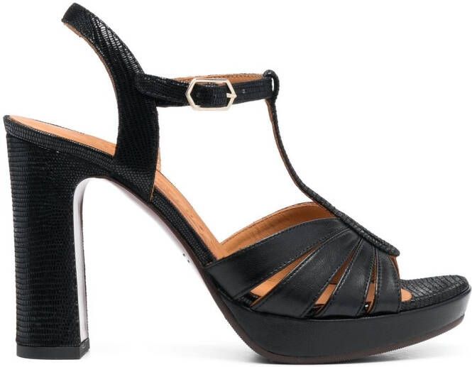 Chie Mihara Cafra leren sandalen Zwart