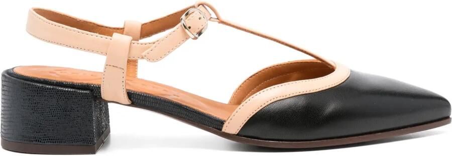 Chie Mihara 40 mm leren pumps Zwart
