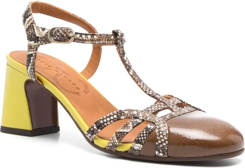 Chie Mihara 70 mm Fendy pumps Bruin - Foto 3