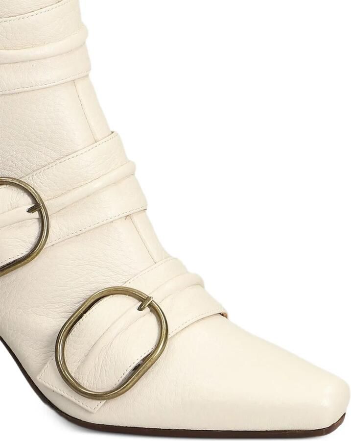 Chie Mihara Adila enkellaarzen Beige - Foto 4