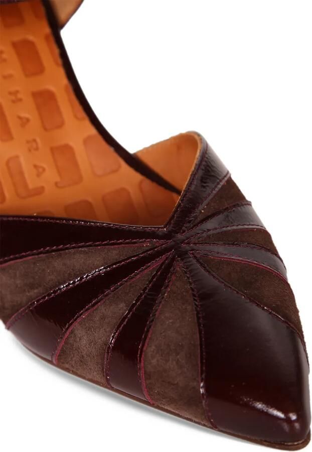 Chie Mihara Aray pointed-toe buckled pumps Rood - Foto 3